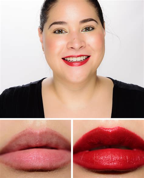 ysl lipstick swatches on lips|ysl rouge pur couture reviews.